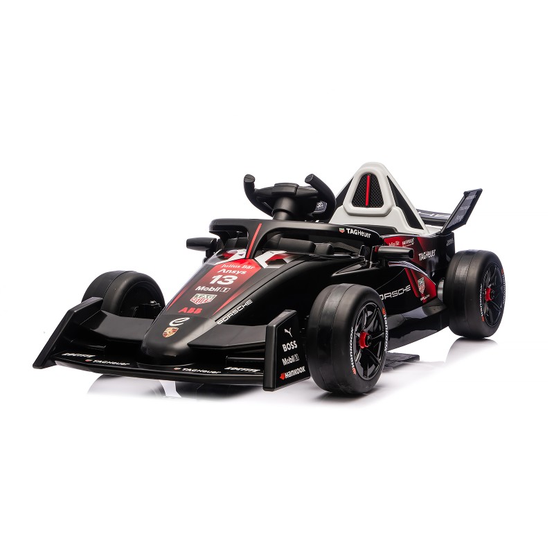 Battery operated car Formula E Porsche red