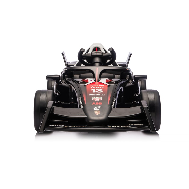 Battery operated car Formula E Porsche red
