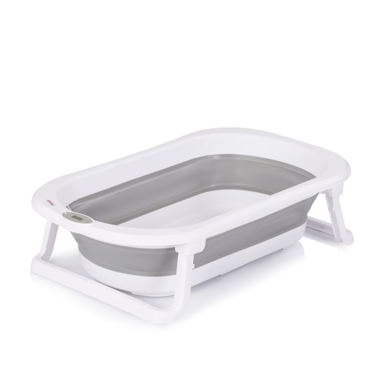 Bath tub w/ bath net and stand Malibu (78cm)  - grey