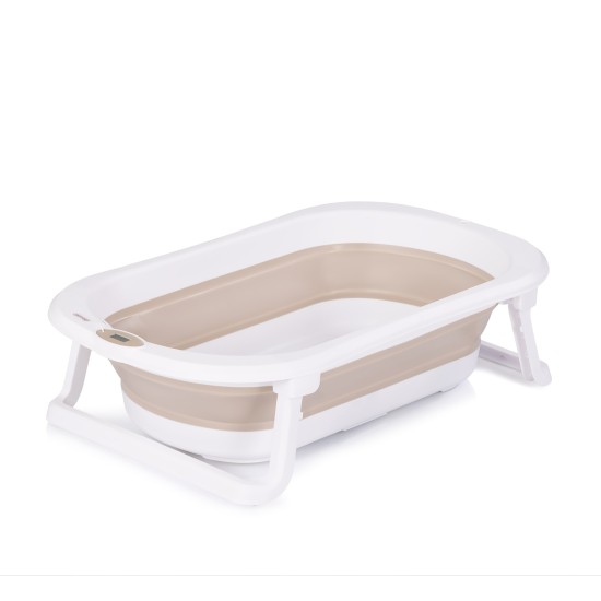 Bath tub w/ bath net and stand Malibu (78cm)  - beige