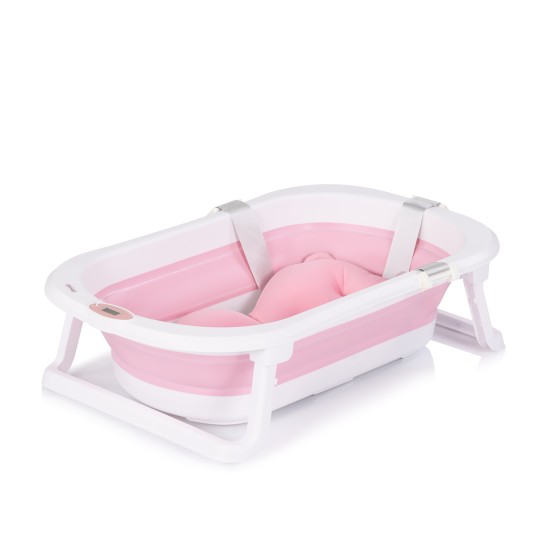 Bath tub w/ bath net and stand Malibu (78cm)  - pink