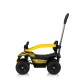 Ride on car with handle ATV yellow