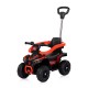 Ride on car with handle ATV red