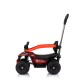 Ride on car with handle ATV red