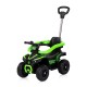 Ride on car with handle ATV green