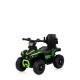 Ride on car with handle ATV green