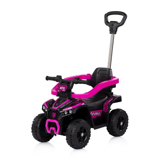 Ride on car with handle "ATV" pink Ride on car with handle ATV pink