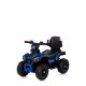 Ride on car with handle ATV blue