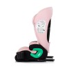 Car seat I-SIZE 100-150 cm ISOFIX "PATROL" powder pink