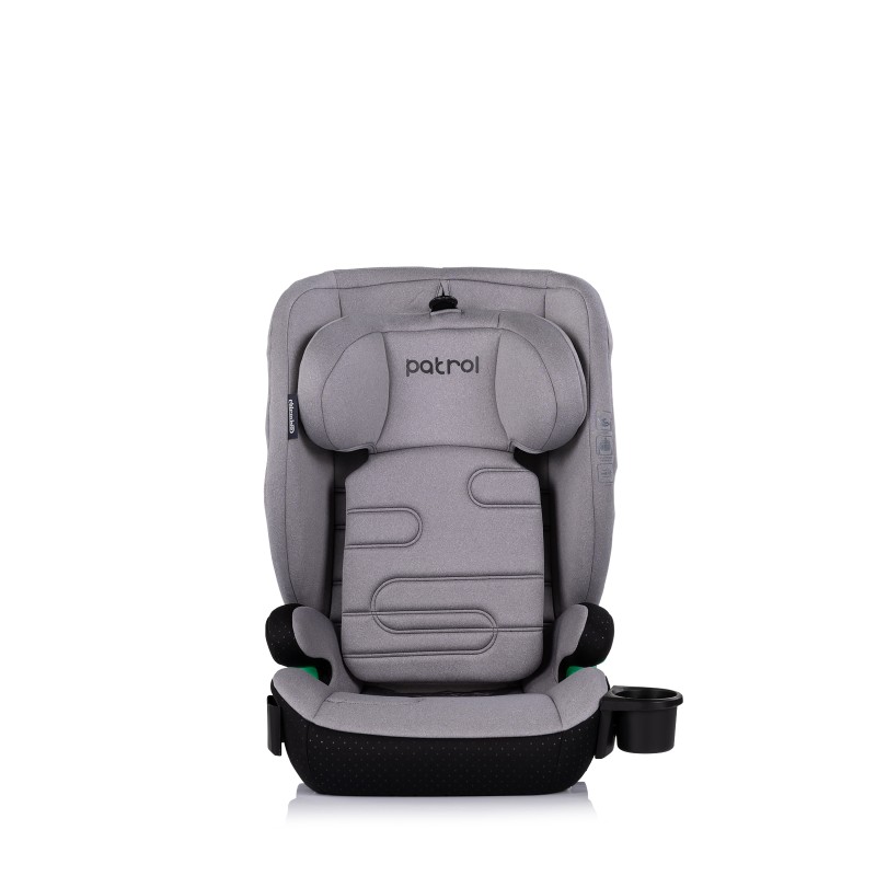 Car seat I-SIZE 100-150 cm ISOFIX "PATROL" platinum