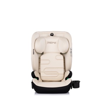 Car seat I-SIZE 100-150 cm ISOFIX "PATROL"cashmere