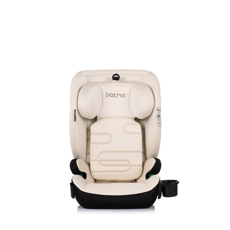Car seat I-SIZE 100-150 cm ISOFIX "PATROL"cashmere