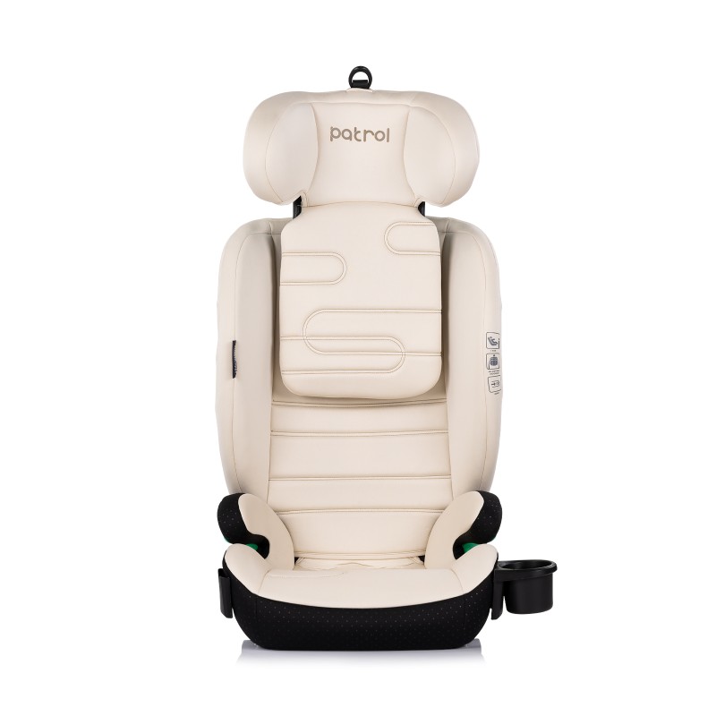 Car seat I-SIZE 100-150 cm ISOFIX "PATROL"cashmere