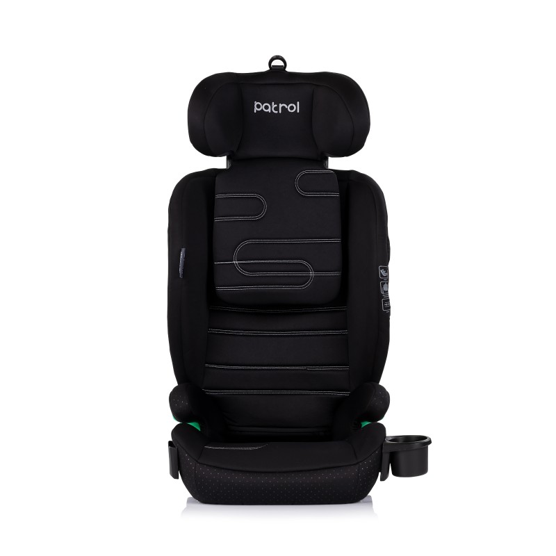 Car seat I-SIZE 100-150 cm ISOFIX "PATROL" noir