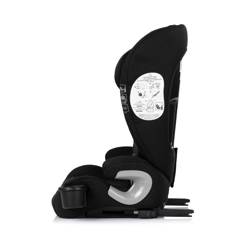 Car seat I-SIZE 100-150 cm ISOFIX "PATROL" noir