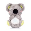 Plush toy breathing with music Otter grey