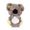 Plush toy breathing with music Koala white