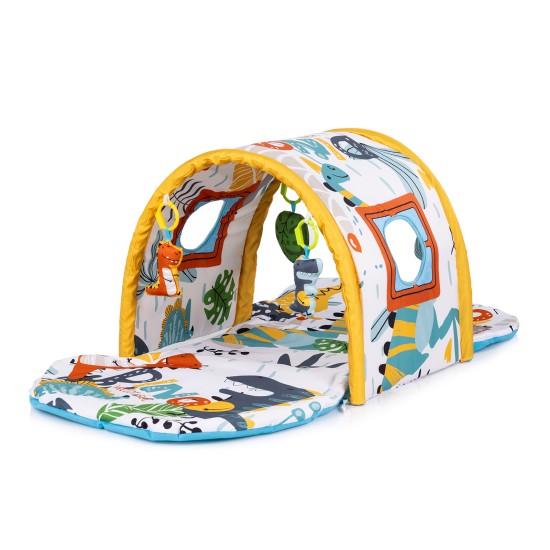 Activity playmat "House" with tunnel Activity playmat "House" with tunnel