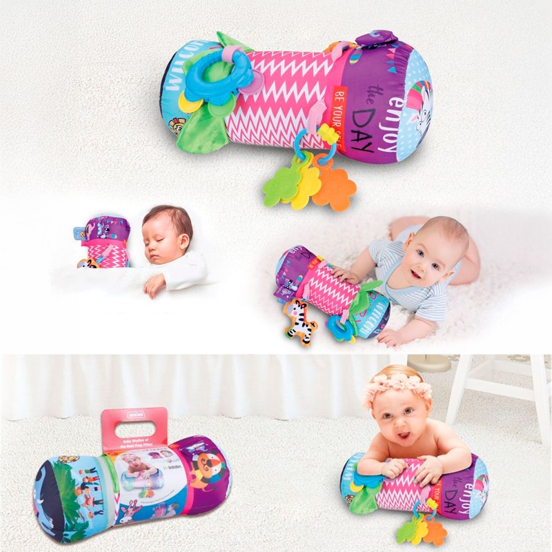 Baby pillow for active gymnastics pink