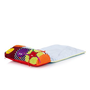 Baby pillow and mat for active gymnastics