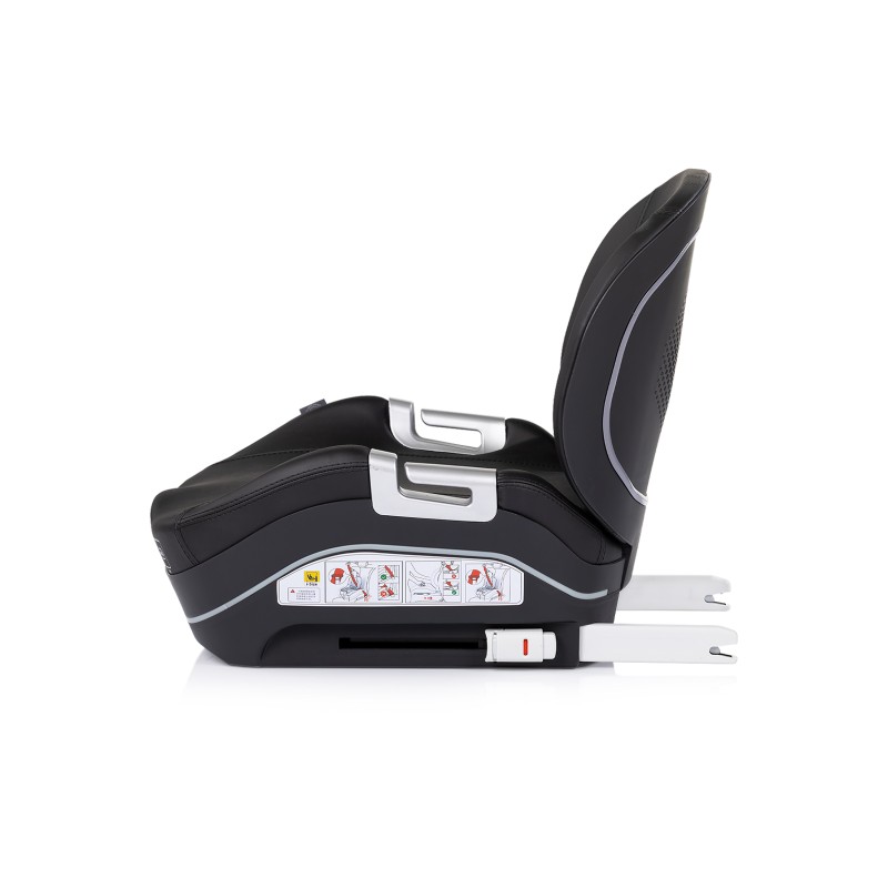 Car seat I-SIZE ISOFIX 125-150 cm with thermo control GENESIS SMART noir