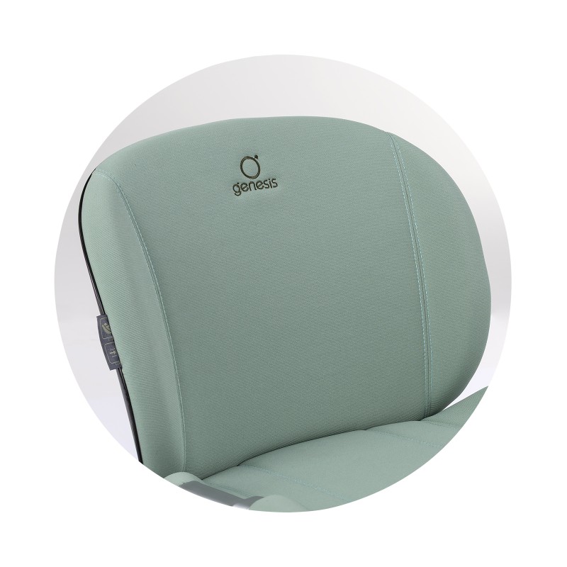 Car seat I-SIZE ISOFIX 125-150 cm GENESIS matcha