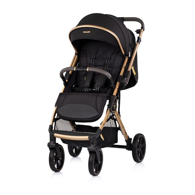 Baby stroller with reversible handle"Omnia" noir