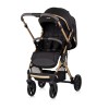 Baby stroller with reversible handle"Omnia" noir