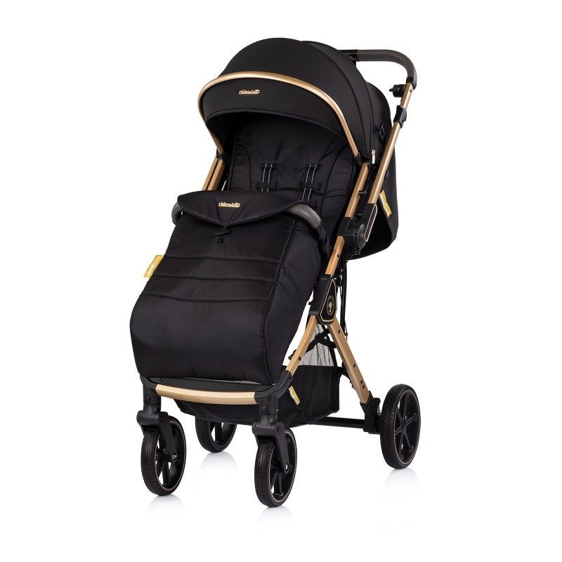 Baby stroller with reversible handle"Omnia" noir