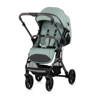 Baby stroller with reversible handle"Omnia" matcha