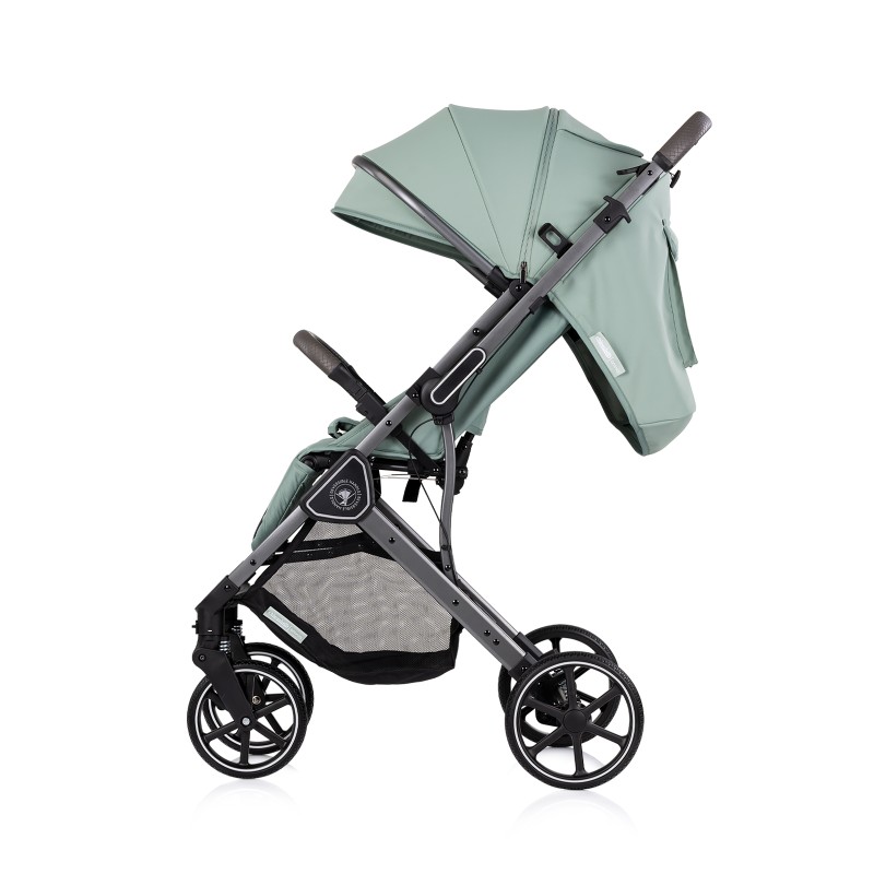 Baby stroller with reversible handle"Omnia" matcha