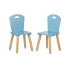 Παιδικό Σετ Τραπεζάκι και 2 Καρεκλάκια - MDF blue