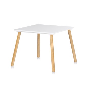 Παιδικό Σετ Τραπεζάκι και 2 Καρεκλάκια - MDF hippo and lion