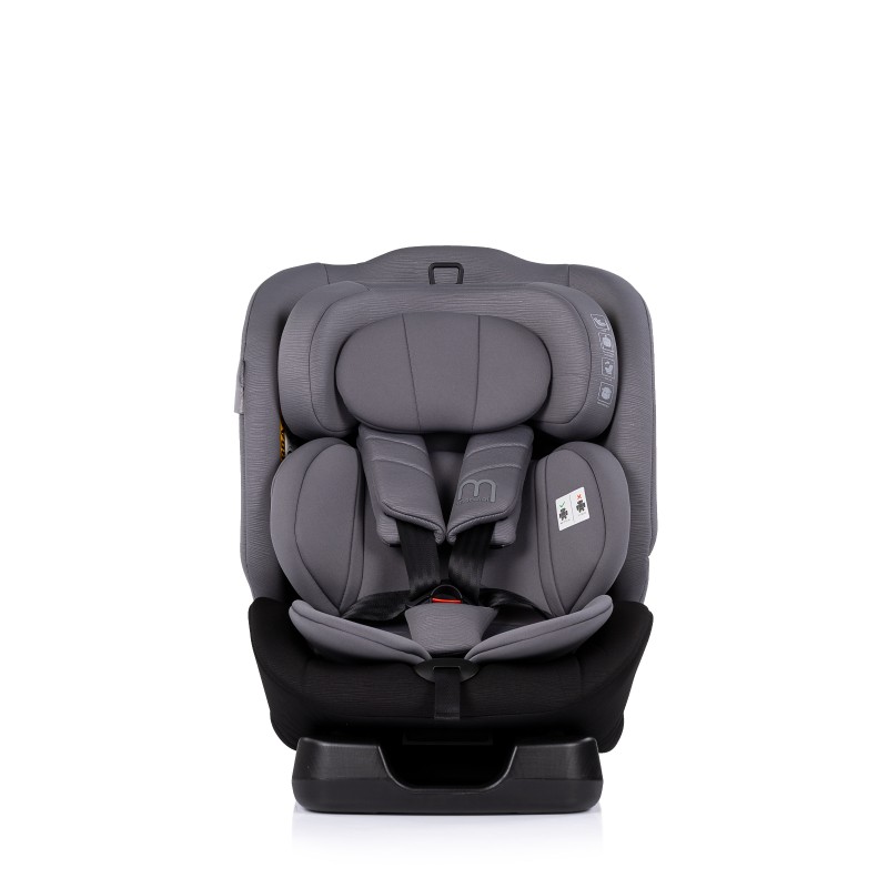 Car seat I-SIZE 40-150 cm "MONDIAL" charcoal