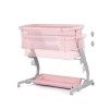 Co-sleeping crib with drop side “Eleganza" pink marshmallow