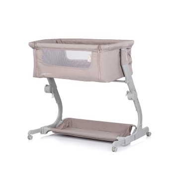 Co-sleeping crib with drop side “Eleganza" tiramisu