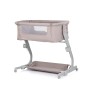 Co-sleeping crib with drop side “Eleganza" tiramisu
