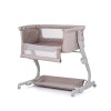 Co-sleeping crib with drop side “Eleganza" tiramisu