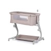 Co-sleeping crib with drop side “Eleganza" tiramisu