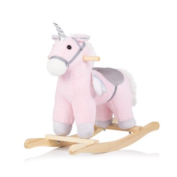 Παιδικό Λικνιζόμενο Άλογο - Μονόκερος - pink