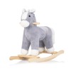 Παιδικό Ξύλινο Λικνιζόμενο Άλογο - grey