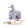 Παιδικό Ξύλινο Λικνιζόμενο Άλογο - grey