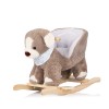Rocking dog with chair