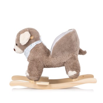Rocking dog with chair