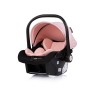 Car seat w/adaptors 40-87 cm "Amore" pink powder
