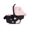 Car seat w/adaptors 40-87 cm "Amore" pink powder