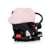 Car seat w/adaptors 40-87 cm "Amore" pink powder