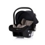 Car seat w/adaptors 40-87 cm "Amore" noir
