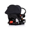 Car seat w/adaptors 40-87 cm "Amore" noir