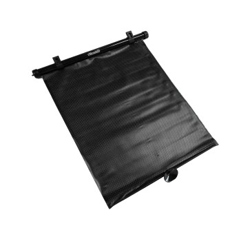 Car sunshade, roller blind - black